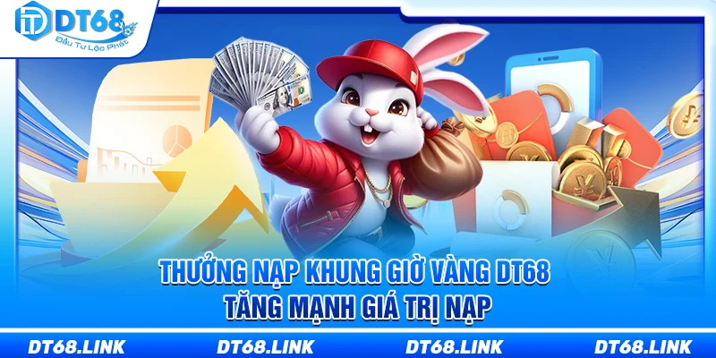 Thưởng Nạp Khung Giờ Vàng DT68 – Tăng Mạnh Giá Trị Nạp