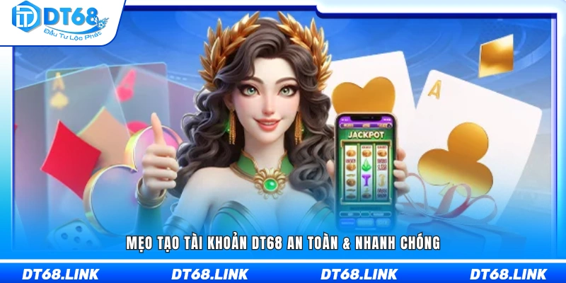 Bí quyết đăng ký tài khoản DT 68 an toàn 