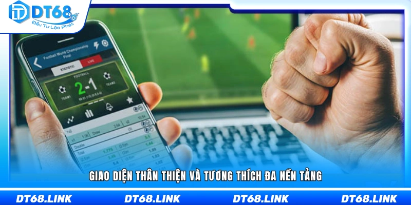 Thiết kế dễ sử dụng, hiển thị mượt mà trên mọi thiết bị