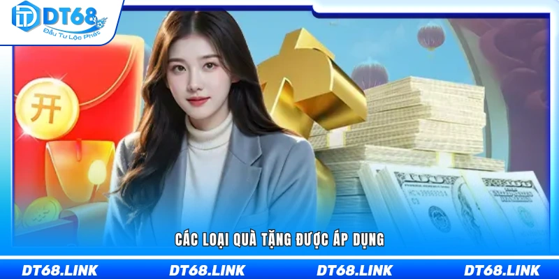 Danh sách các phần quà trong chương trình 