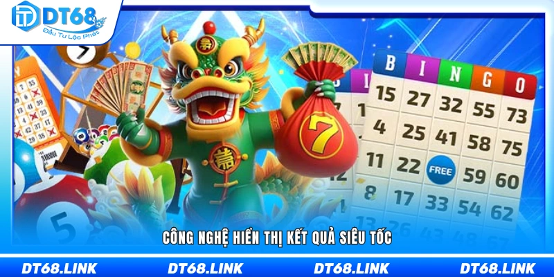 Công nghệ cho phép cập nhật kết quả ngay tức thời